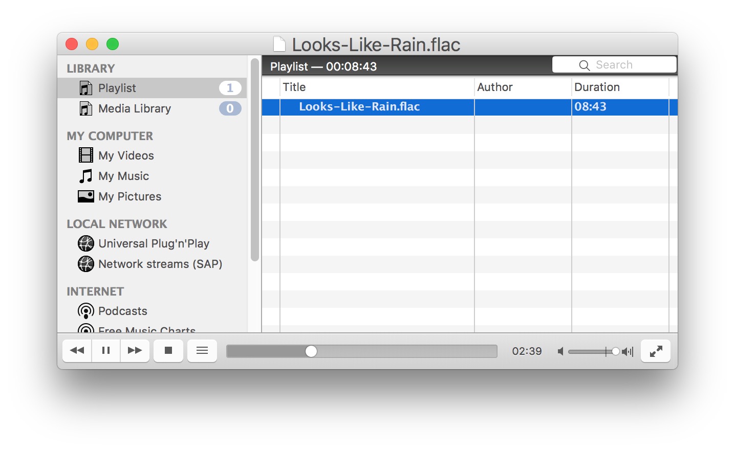 flac music player for mac